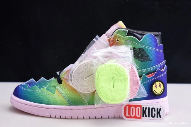 MaikeSneakers X AIR BALVIN HIGH 1 J OG JORDAN DC3481-900 0814